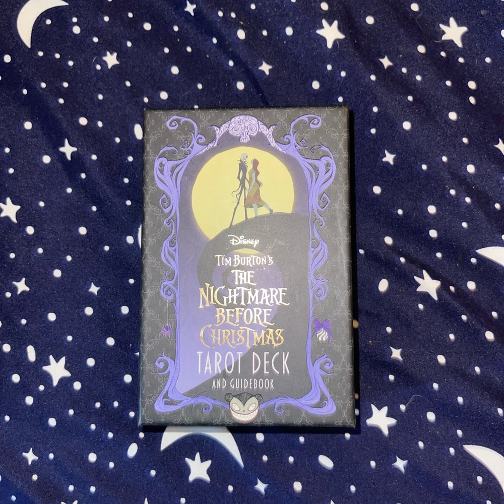 Nightmare before Christmas tarot card deck